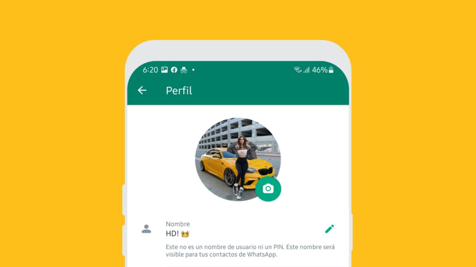 Subir Foto De Perfil Whatsapp Sin Perder Calidad Androide Forzado